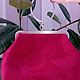 Сумка на фермуаре | вечерний образ. Сумка с фермуаром. _Echo_bags. Ярмарка Мастеров.  Фото №7