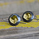 Silver Earrings Solar Eclipse. Earrings. dikoobraz. Online shopping on My Livemaster.  Фото №2