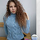 The Soft Blue sweater, Angora, Pullover Sweaters, Ufa,  Фото №1