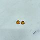 Пара Желтых Сапфиров  по 1.50 ct +Сертификат. Кабошоны. lola (Lorraine-155). Ярмарка Мастеров.  Фото №4