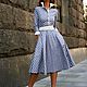 Dress shirt in retro style 'Audrey'. Dresses. Alexandra Maiskaya. My Livemaster. Фото №4