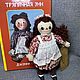 Тряпичная кукла Raggedy Ann. Чердачная кукла. Инна Разуваева. Ярмарка Мастеров.  Фото №6