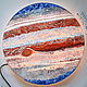 Заказать  Юпитер 52 см на стену (детальная прорисовка). Lampa-la-luna. Ярмарка Мастеров. . Бра Фото №3