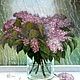 Rain. A bouquet of lilacs. ( Vladimir Tarasov). Pictures. Vladimir Tarasov. Online shopping on My Livemaster.  Фото №2