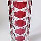 Винтаж: Винтажная ваза для цветов из стекла Windsor Rubis Luminarc Франция. Вазы винтажные. vintage39. Ярмарка Мастеров.  Фото №7