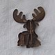 Order Collectible Moose brooch from JJ. Marina Bokova (Alina-123). Livemaster. . Vintage brooches Фото №3