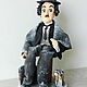 CHAPLIN is an author's doll. Portrait Doll. Dolls Tenchurinoi Eugenii. Online shopping on My Livemaster.  Фото №2