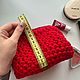 Косметичка вязаная из трикотажной пряжи с фермуаром. Сумка с фермуаром. RORO BAGS. Ярмарка Мастеров.  Фото №4