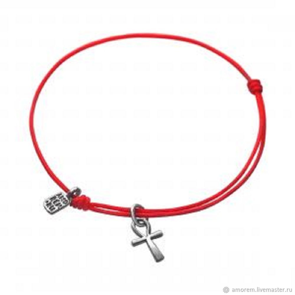 Ankkh small bracelet, 925 silver, Bracelet thread, Moscow,  Фото №1