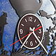Wall clock diving. Vinyl Clocks. Vinyl Time. Online shopping on My Livemaster.  Фото №2