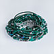 Order Boho style transformer jewelry Sea wave Bracelet Choker. sevenline. Livemaster. . Cuff bracelet Фото №3