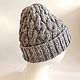 МК Вязаная женская шапка со съемным помпоном. Схемы вязания. ArtKnitDesign Свитера Уизли. Интернет-магазин Ярмарка Мастеров.  Фото №2