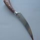 Kitchen knife (mt-17) made of forged steel 95h18, Knives, Vyazniki,  Фото №1