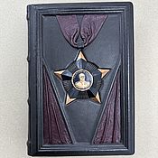 Сувениры и подарки handmade. Livemaster - original item Marshal Zhukov. Vladimir Karpov (Gift leather book). Handmade.