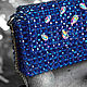 Заказать Сумка GALAXY из голографических бусин с хрустальными стразами. DASHKOZAK ACCESSORIES. Ярмарка Мастеров. . Сумка через плечо Фото №3