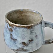 Посуда handmade. Livemaster - original item Snow Mug. Handmade.