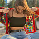 cárdigan: Crochet cardigan ' MOSAICO', Cardigans, Rostov-on-Don,  Фото №1