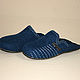 Mens felted Slippers Popular, Slippers, Miass,  Фото №1