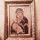 Владимирская икона Божией Матери. Вышитая икона, Иконы, Санкт-Петербург,  Фото №1