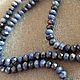 Сапфир синий натуральный, бусины рондель огранка, 3 мм. Бусины. magic beads. Ярмарка Мастеров.  Фото №4