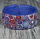 Bracelet from polymer clay - Freedom (red, blue, white). Bead bracelet. PolymerClayFantasy (rockyhollow). Online shopping on My Livemaster.  Фото №2