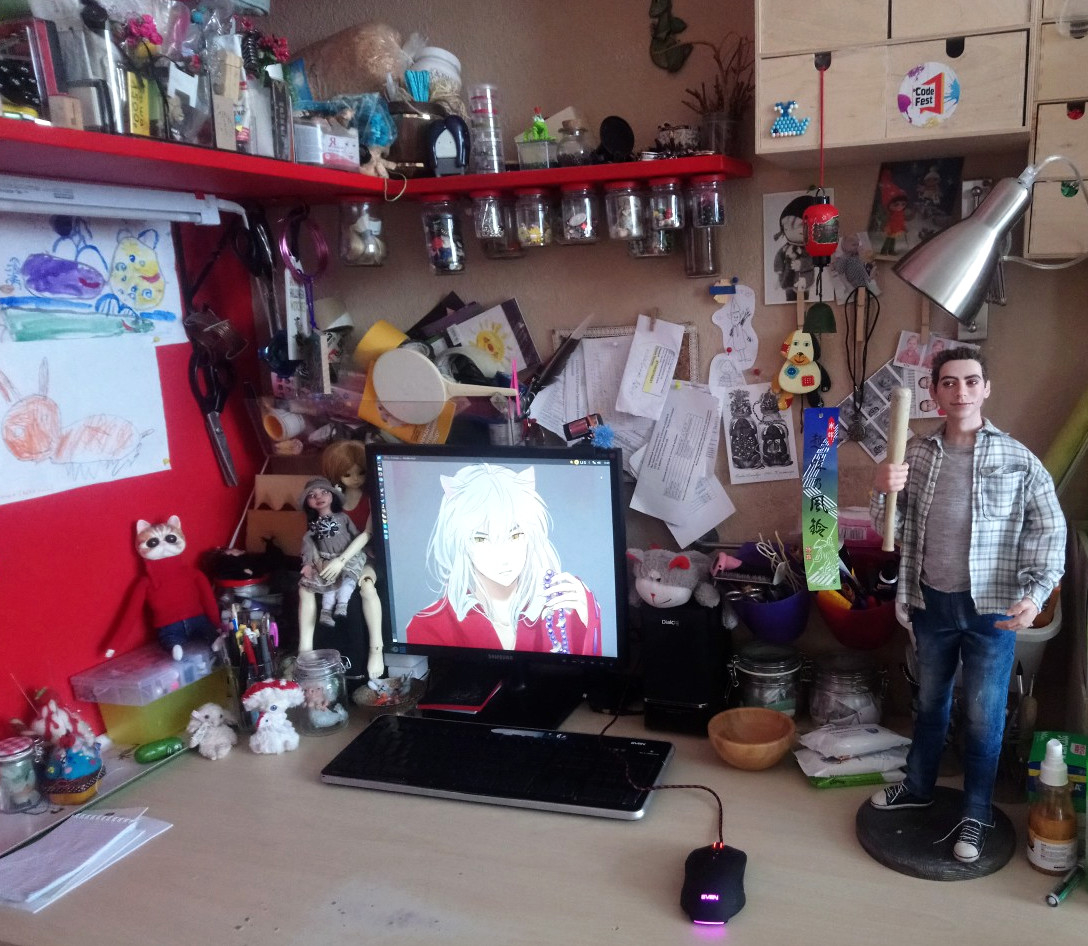 Моё рабочее место))