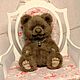 Мишка Тедди Антошка. Мишки Тедди. Art dolls toys. Ярмарка Мастеров.  Фото №10