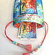 Tarot bag 'Wheel of the year' blue. Baggie. taronessa. Online shopping on My Livemaster.  Фото №2