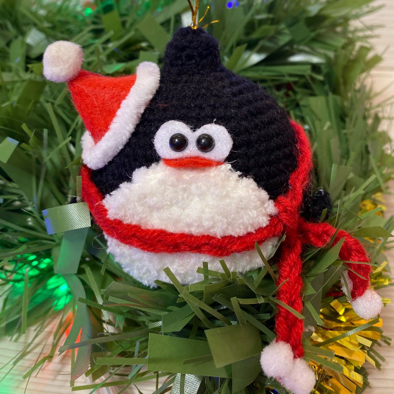 Новогодние Шары Амигуруми