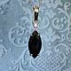 Diamond black pendant 5.50 ct buy. Necklace. luxuryclub. My Livemaster. Фото №5