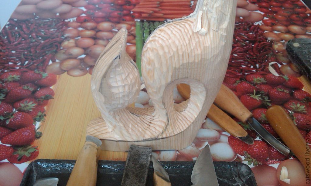 Скульптура из дерева Кошка "Африканка" – заказать на Ярмарке Мастеров – 164NLRU | Статуэтки, Иваново