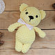 Knitted toy bear plush stuffed bear. Stuffed Toys. Amigurushka. Online shopping on My Livemaster.  Фото №2