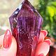  фиолетовый аметист Свечение, натуральные камни. Кристалл. Amulet-Stone (AS). Ярмарка Мастеров.  Фото №5
