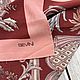 Винтаж: Платок "Пегасы", шелк креп, Sevini, Италия. Платки винтажные. 'Голландская Вест-Индская компания'. Ярмарка Мастеров.  Фото №5