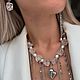 Заказать Комплект из Горного Хрусталя и натурального Жемчуга. Ivanova jewelry. Ярмарка Мастеров. . Колье Фото №3