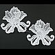 Applique embroidery patch rose lace decor FSL free, Applications, Moscow,  Фото №1