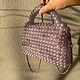 Заказать Женская сумка из бусин handmade. Pearl Story. Ярмарка Мастеров. . Сумка через плечо Фото №3