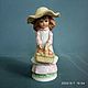 A copy of the product Figurine Little lady biscuit vintage Europe 13 cm, Vintage Souvenirs, Ekaterinburg,  Фото №1