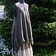 Order No. №128 Linen sundress skirt scarf. Olga V. Kazarinova. Livemaster. . Sundresses Фото №3