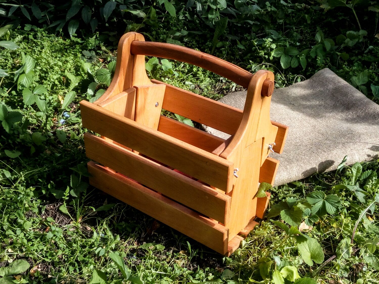 Столик корзинка для пикника трансформер