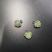 Материалы для творчества handmade. Livemaster - original item Small heart pendant art. 7-10 for jewelry. Handmade.