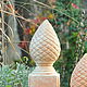 Cone on a column 40cm concrete Garden Decor Provence, Garden figures, Azov,  Фото №1