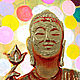 Заказать Panel painting "Golden Buddha". 'ZOLOTAYa PALITRA' hudozhnik A. Shirshov (shirshovart). Ярмарка Мастеров. . Pictures Фото №3