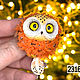 Brooch-pin: Owls. Brooches. 2sovy. My Livemaster. Фото №6