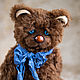 Мишка Тедди коричневый Гарри. Мишки Тедди. Teddy by Olga Prokudina. Ярмарка Мастеров.  Фото №4