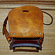 Leather handbag 'caramel'. Classic Bag. NETABUKVA. My Livemaster. Фото №5
