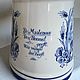 Beer mug 'Melnik', porcelain, Delft, Holland. Vintage plates. Dutch West - Indian Company. My Livemaster. Фото №4