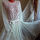 Elegant dress 'snow Queen-3' handmade. Dresses. hand knitting from Galina Akhmedova. Online shopping on My Livemaster.  Фото №2
