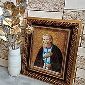 Картины и панно handmade. Livemaster - original item The icon of St. Seraphim of Sarov. Handmade.