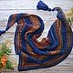Shawl knitted with tassels Spicy autumn. Shawls. Ulia Svetlaya (UliaSvetlaya). Online shopping on My Livemaster.  Фото №2